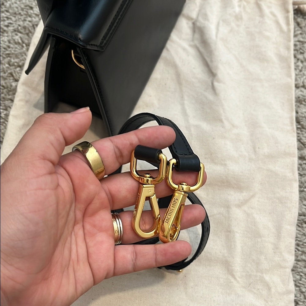 Jacquemus Black Leather Women's Bag - Picture 5 of 6